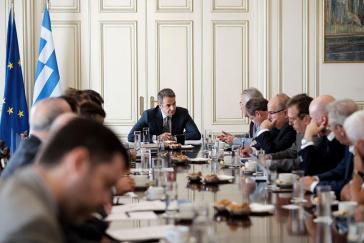 Συνάντηση του Πρωθυπουργού με εκπροσώπους κοινωνικών εταίρων