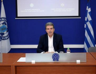 Εγκληματικότητα και “ναυάγιο” στο επίκεντρο διαβουλεύσεων αξιωματικών της ΕΛ.ΑΣ. με τον Μ. Χρυσοχοίδη