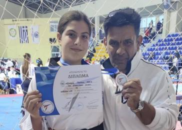 Πανελλήνια διάκριση και 3η θέση για την Μαρία Παντελή 