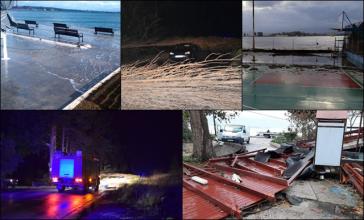 Πρέβεζα: Σάρωσε τα πάντα η θεομηνία στο πέρασμά της