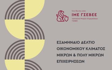 Σταθεροποίηση της κατάστασης των μικρών και πολύ μικρών επιχειρήσεων με κάποια σημάδια ανάκαμψης