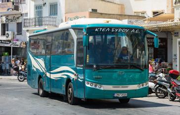 Δρομολόγια εργάσιμων ημερών του ΚΤΕΛ Σύρου