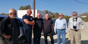 Περιοδεία Ν. Συρμαλένιου σε Ηρακλειά, Σχοινούσα, Κουφονήσι δια μέσου της Νάξου