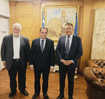 Ο Υπουργός Αγροτικής Ανάπτυξης και ο Γ. Βρούτσης στη Νάξο για τον πρωτογενή τομέα