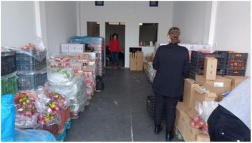 Διανομή τροφίμων από το Ταμείο Ευρωπαϊκής Βοήθειας Απόρων στην Τήνο