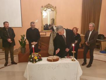 Η κοπή πίτας του Συλλόγου Κατ’ Οίκον Νοσηλείας Σύρου