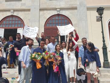 Γεμάτη χαμόγελα η ορκωμοσία των φοιτητών του Πανεπιστημίου Αιγαίου