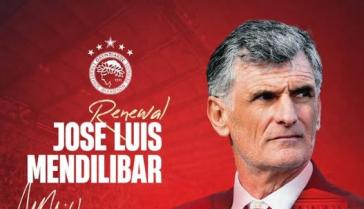 Oλυμπιακός: Ανανέωσε έως το 2027 ο Χοσέ Λουίς Μεντιλίμπαρ