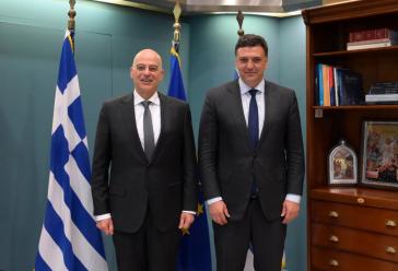 Συνάντηση Δένδια - Κικίλια για τη σχεδίαση και ναυπήγηση του Εθνικού Πλοίου