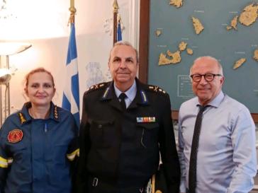 Έμφαση στην ενίσχυση συνεργασίας της Πυροσβεστικής Υπηρεσίας και της Περιφέρειας 